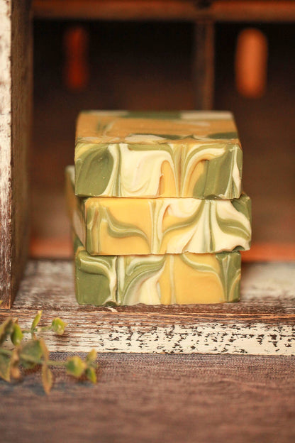Coconut Lime Verbena Artisan Soap, Luxury Shea Butter Soap