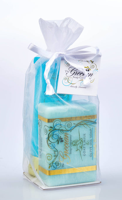 The Grecian Soap Company - Goat Milk Lotion Gift Set | Organic Soap & Lotion