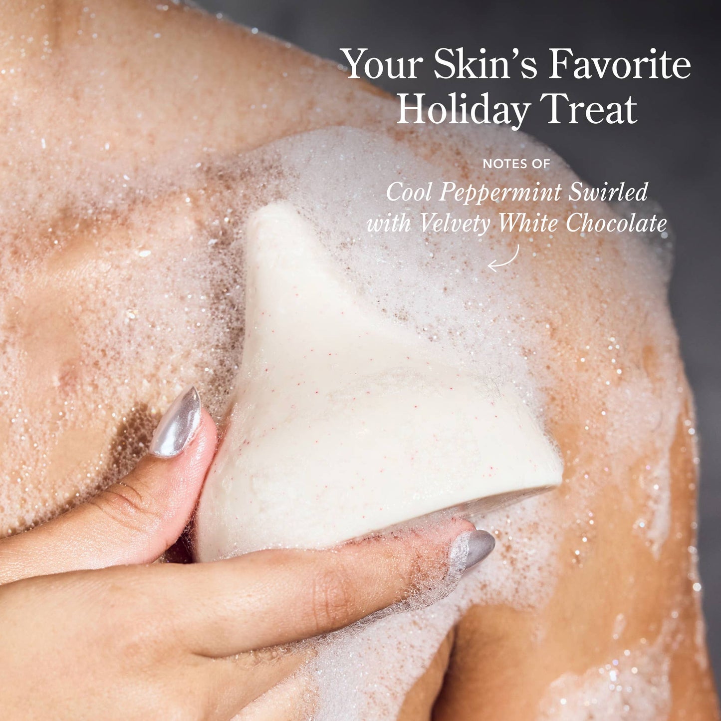 Beekman 1802 - HERSHEY'S KISSES CANDY CANE BAR SOAP 3.5OZ