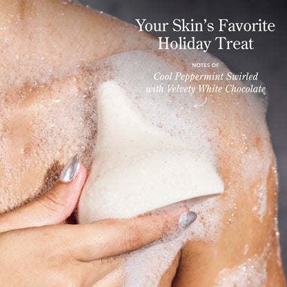 Beekman 1802 - HERSHEY'S KISSES CANDY CANE BAR SOAP 3.5OZ