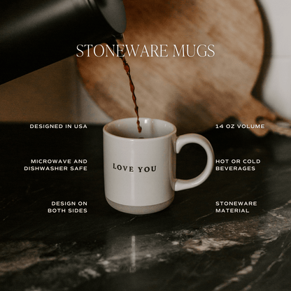 Forest Stoneware Coffee Mug - Home Decor