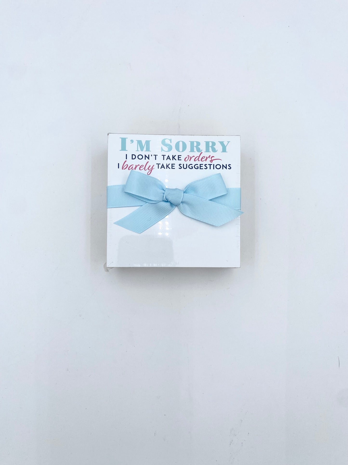 Mini Notepad- Probably Late For Something