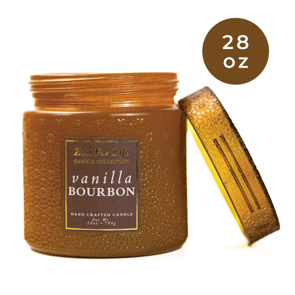 Vanilla Bourbon – 28oz Zest For Life Luxury Candle
