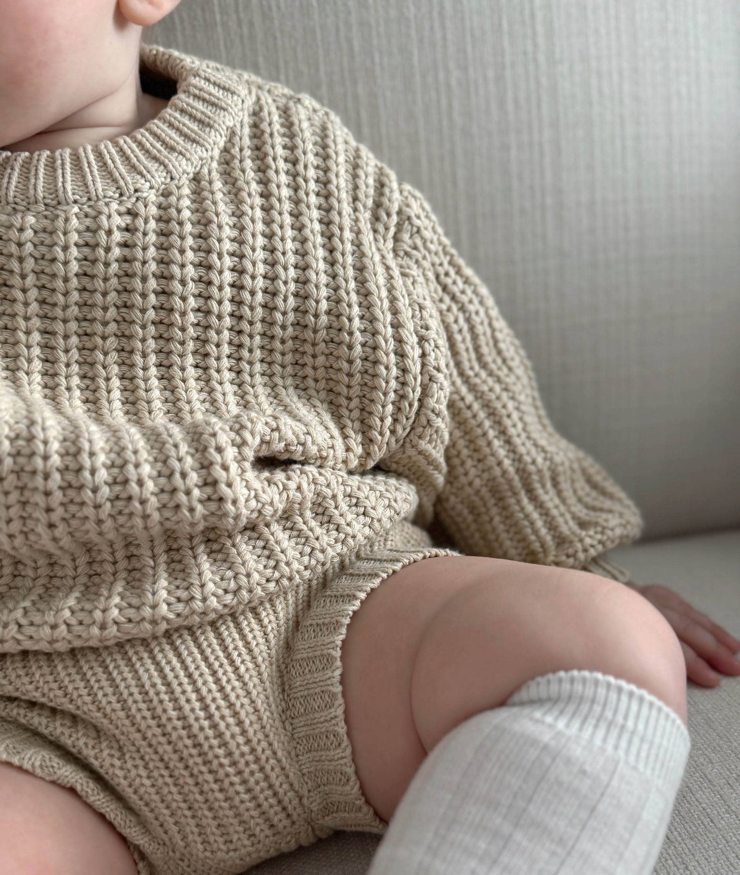 Chunky Knit Sweater Pastels