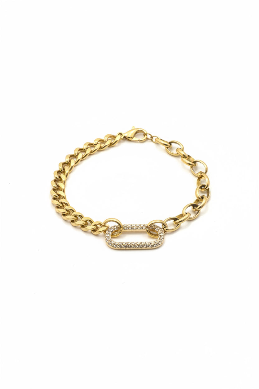 Mixed Chain with Paperclip   (44)