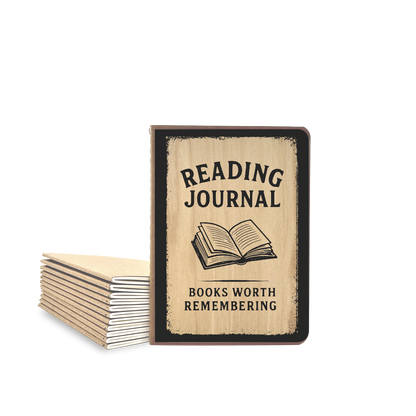 Reading Journal - Wood Cover