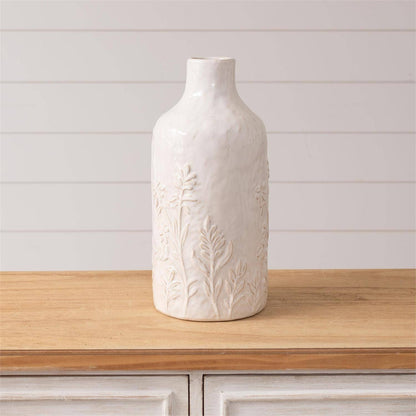 Botanical Vase, White