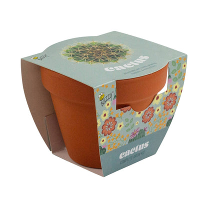 Buzzy Seeds Classic (7cm) Terra Cotta Grow Kit - Cactus