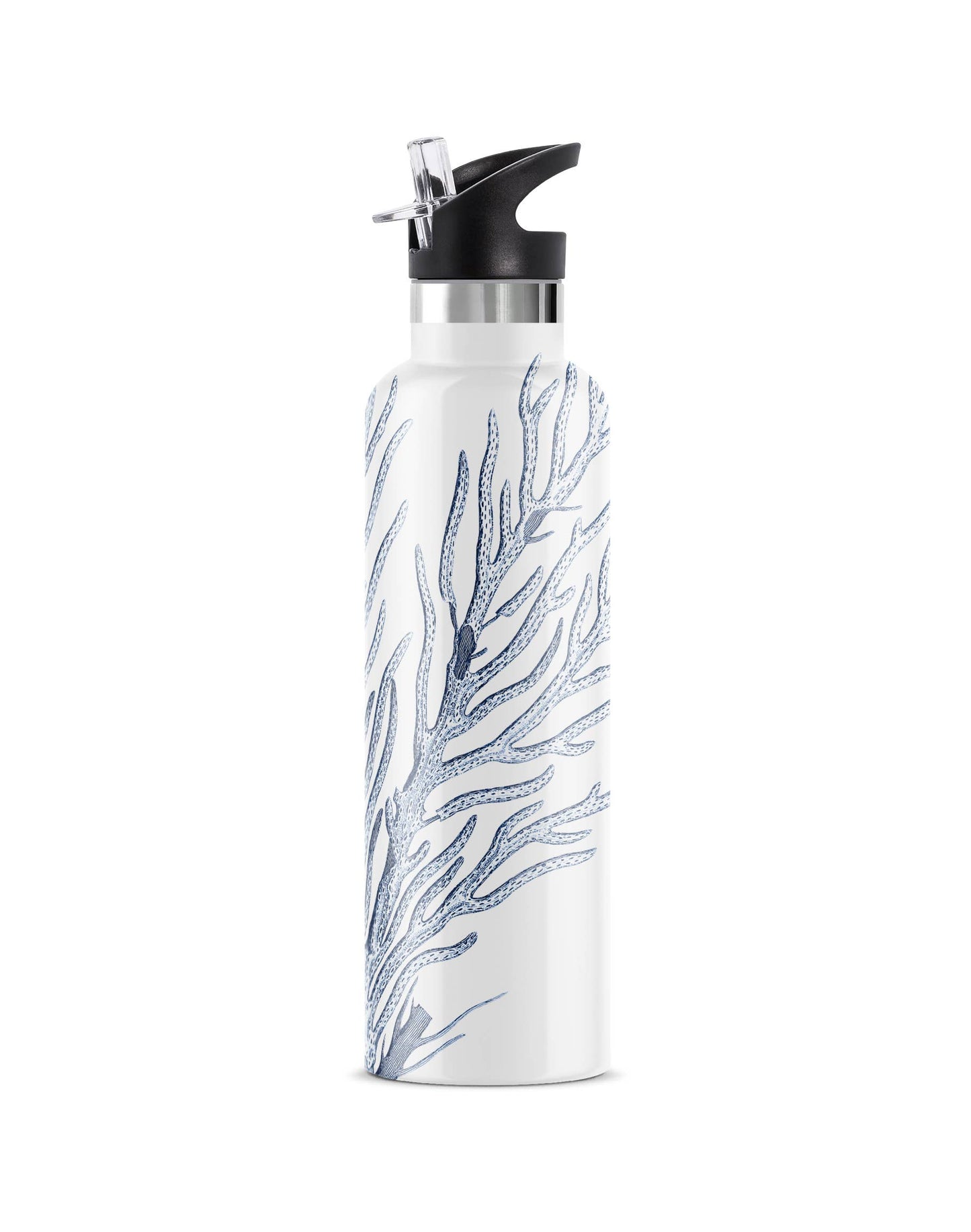 Akoa | Blue Ocean Coral 25oz Insulated Water Bottle Flask