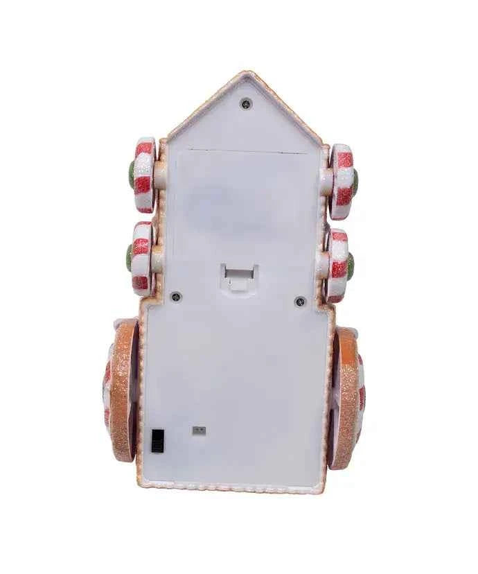 7.5" BO USB LED Santa Train+Spin Water