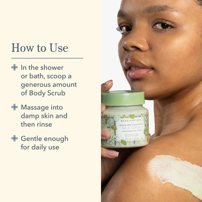 Beekman 1802 - Glacial Mint & Eucalyptus Milk Scrub Exfoliating Body Scrub