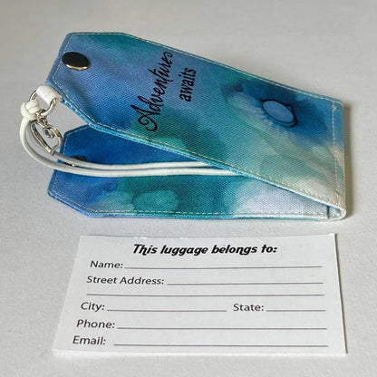 Travel with Faith Fashion Luggage Tags