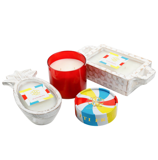 Tutti Fruity 2 Wick Candle with Decorative Lid