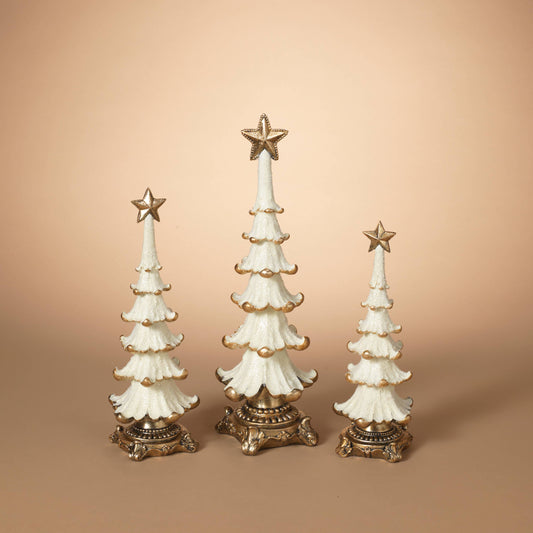 Resin Decorative Christmas Tree, LARGE