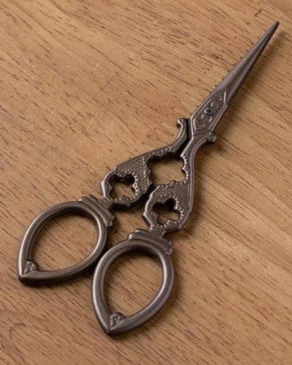 Vagabond Vintage - Vintage Style Embroidery Scissors with Random Brocade Sheath