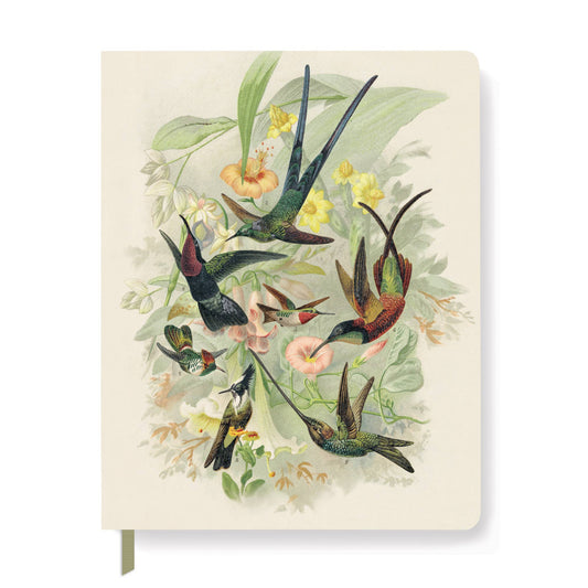 Hummingbirds Large Paperback Journal