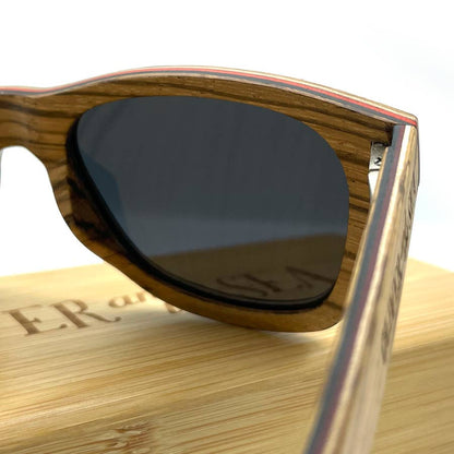 Oliver y el mar - Gafas de sol de madera polarizadas / Cape Charles