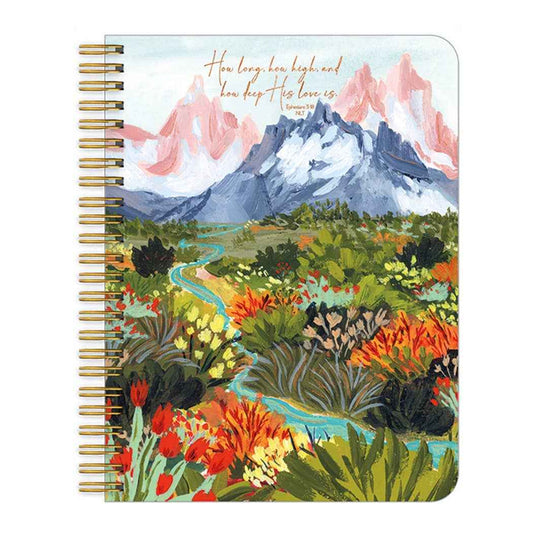 Legacy - Mountains Faith Notebook w/ Foil