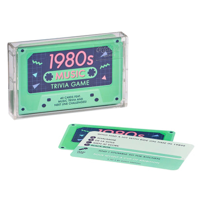 1980s Music Trivia Game CDU of 6