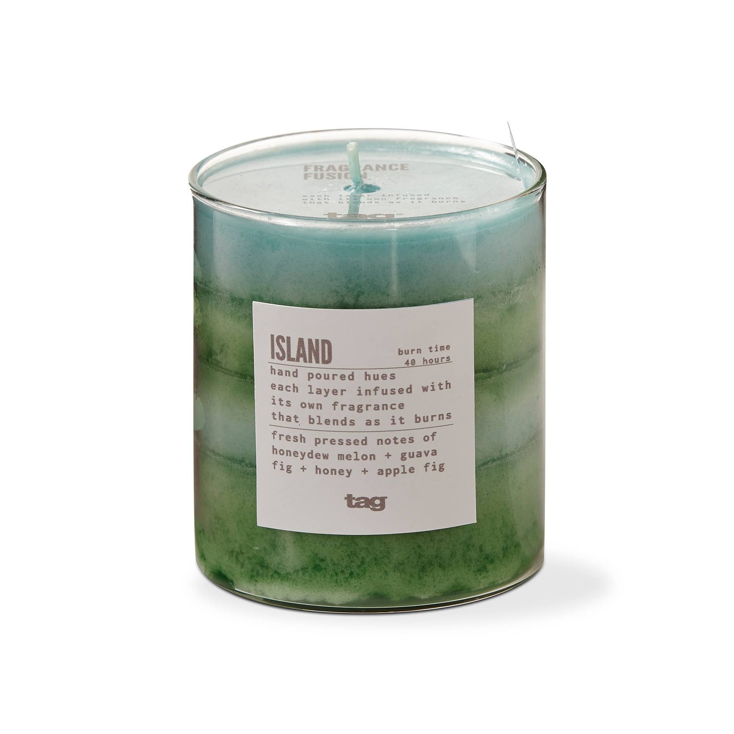 Fragrance Fusion Island Aqua Glass