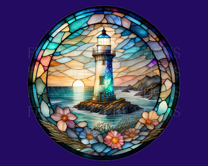 Lighthouse Ceramic Coaster SET OF 4