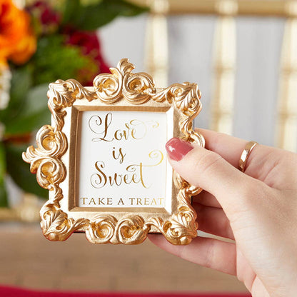 Kate Aspen - Royale Gold Baroque Place Card/Photo Holder