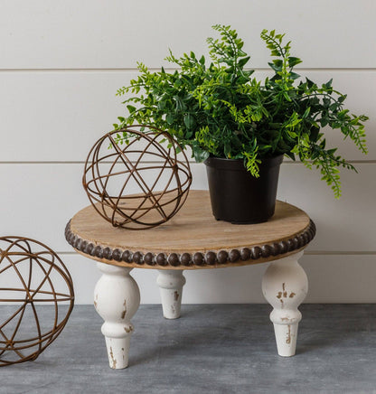 Round Riser With Beaded Edge