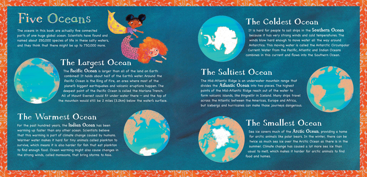 Five Little Mermaids Children's Book