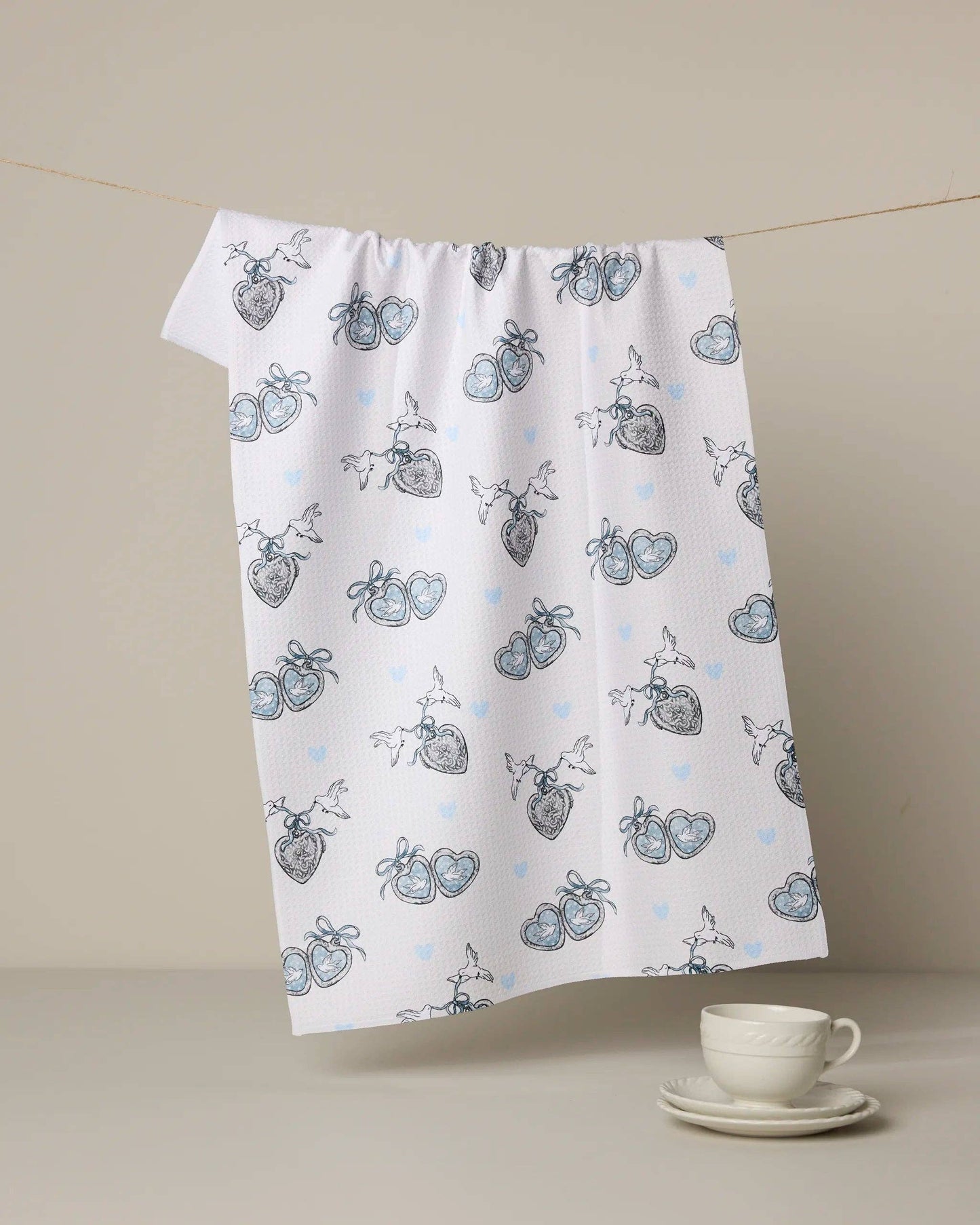 Easter Peace Tea Towel