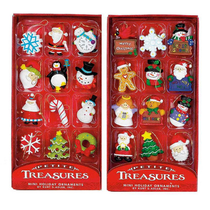 PETITE TREASURESIN MINI ORNAMENTS 12PC 2/A