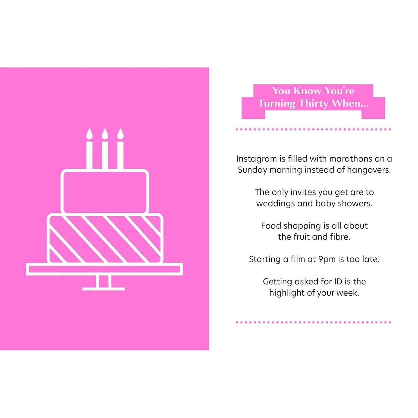 Fine About Turning 30 - Book