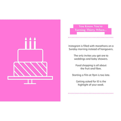 Fine About Turning 30 - Book
