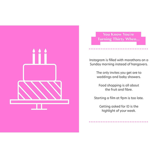 Fine About Turning 30 - Book