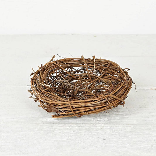 6" Twiggy Bird Nest-Natural-