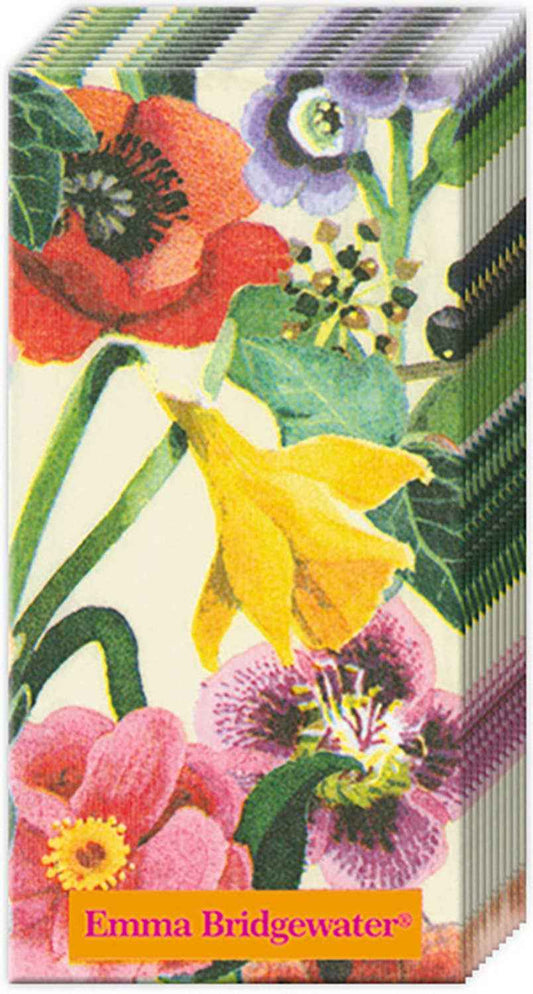 Pocket Tissues Pack of 10 New Flowers