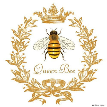 Single Flour Sack Towels U34-473 Queen Bee