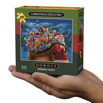 Entrega de Navidad - Rompecabezas personal - 210 piezas