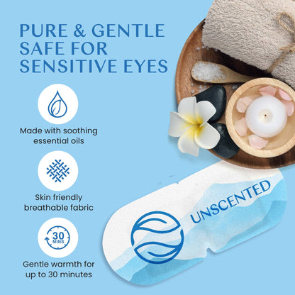 body restore - Unscented Steam Eye Mask (5 pack)