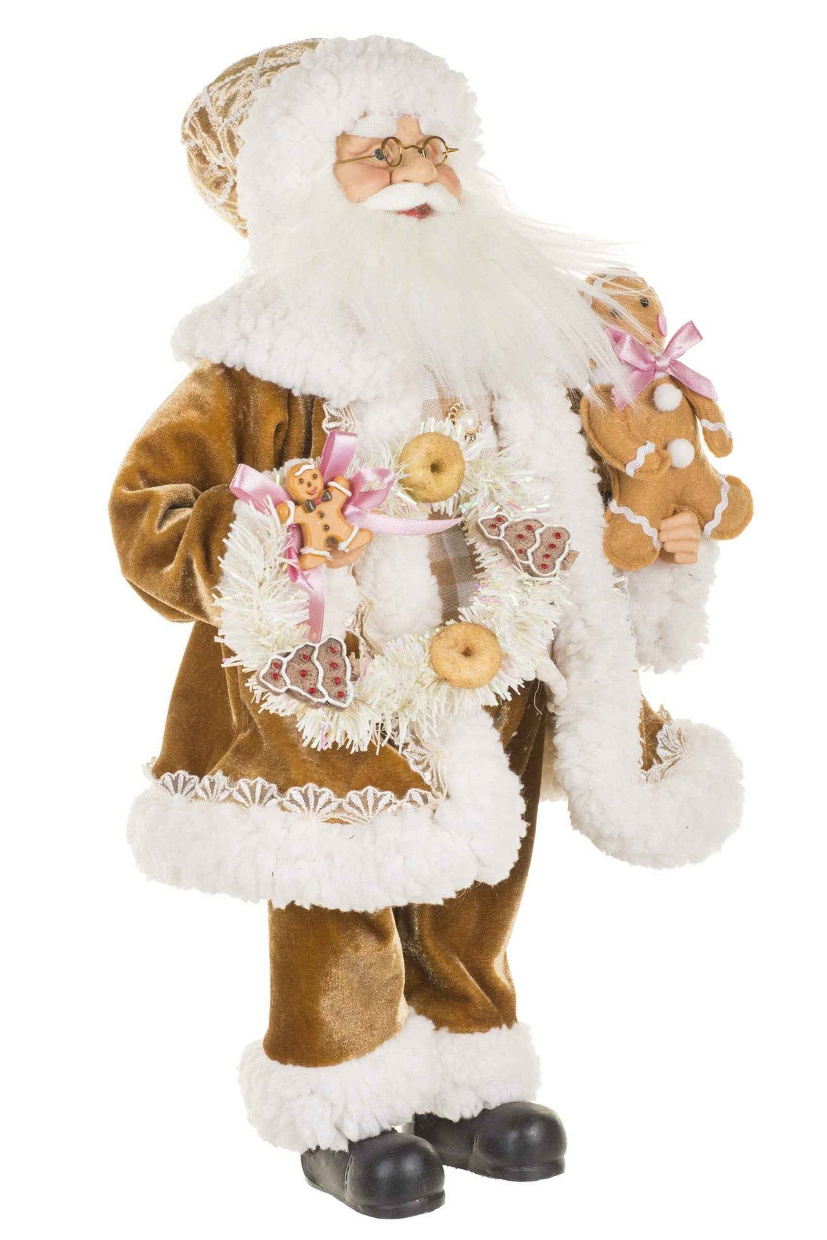 NEW-White Santa