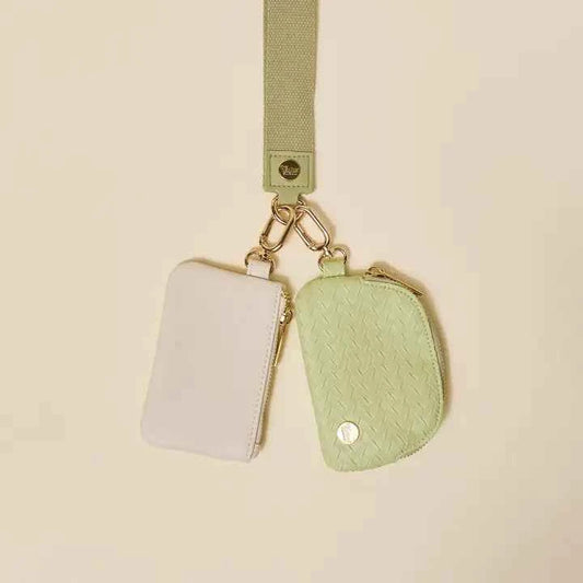 Dynamic Duo Pouch Luxe Wristlet