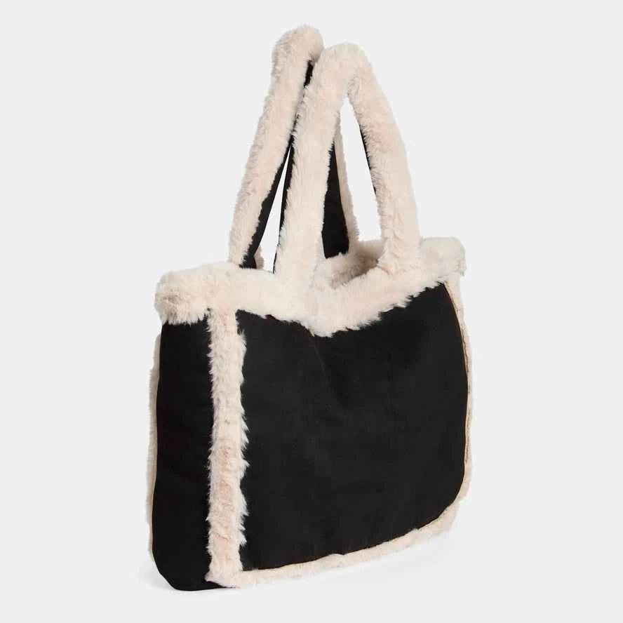 Laila Faux Fur Tote