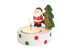 Santa Xmas Tea Light Holder