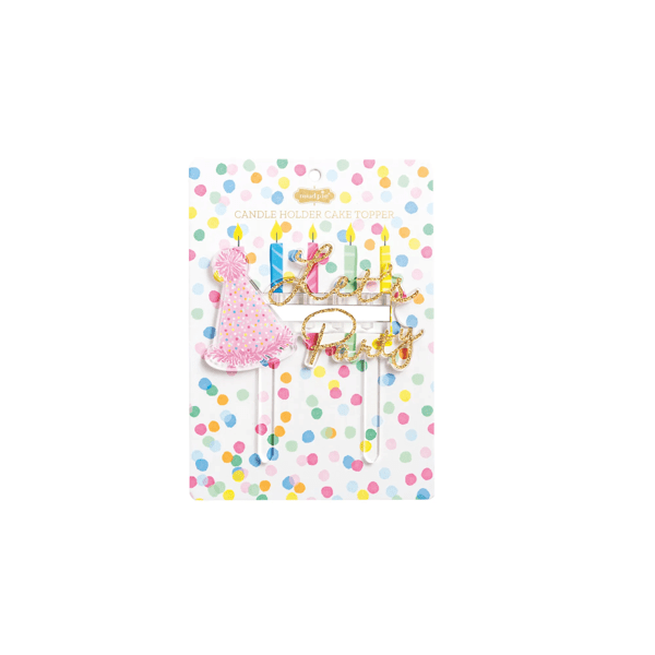 Lets Party Cake Topper