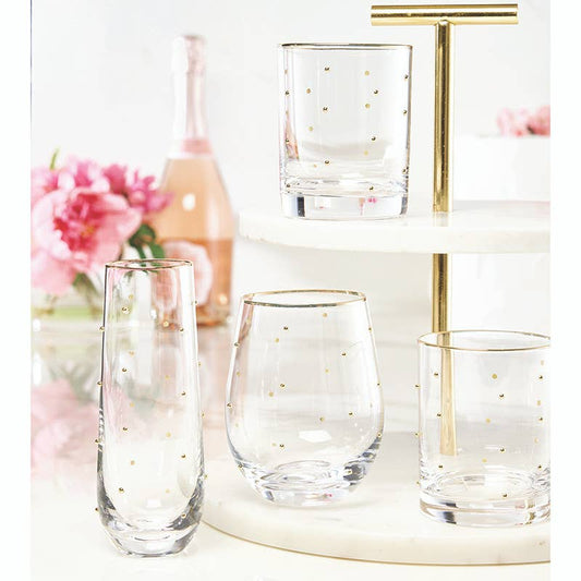 Gold Beaded - Champagne