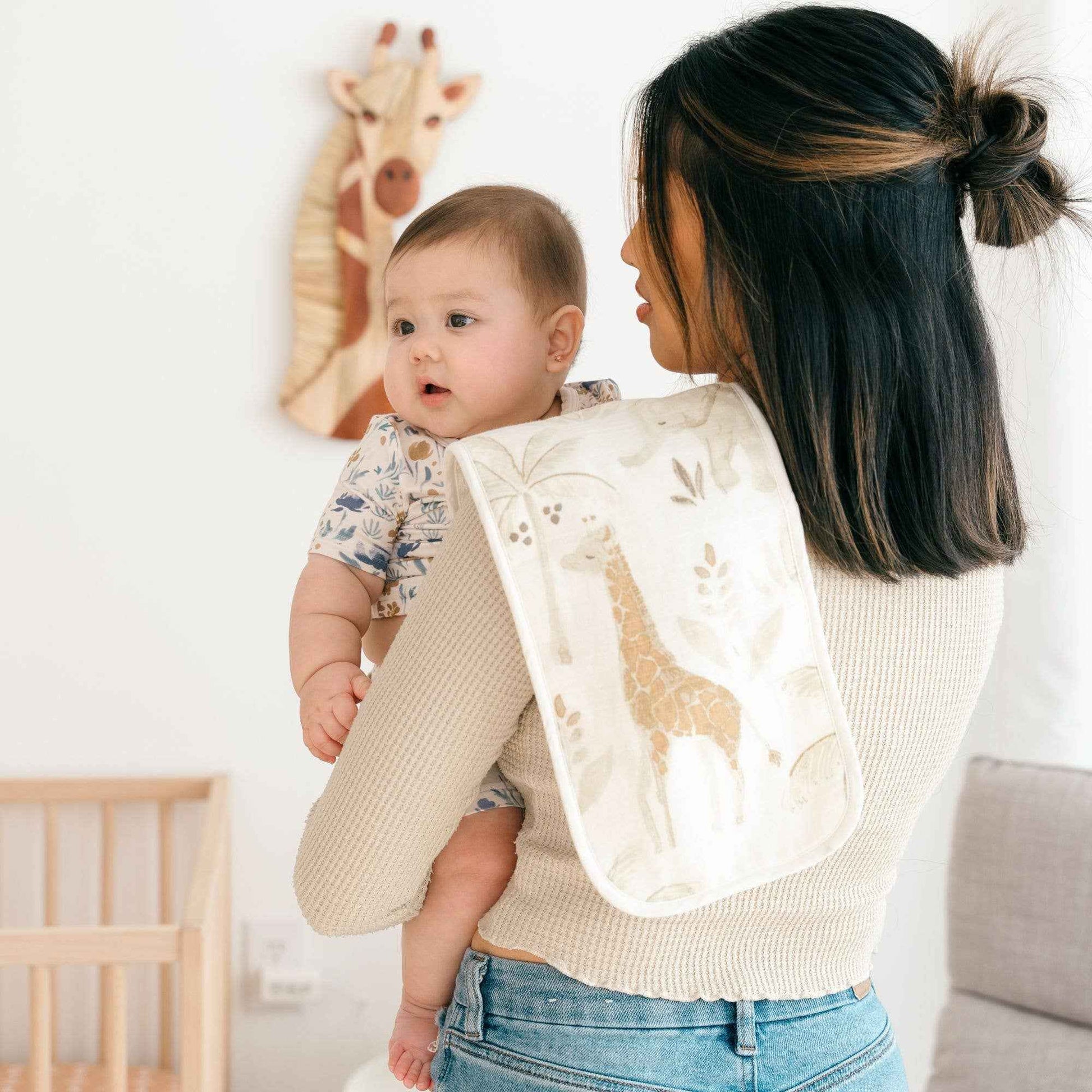 Crane Baby - Kendi 3-Pc. Burp Cloths