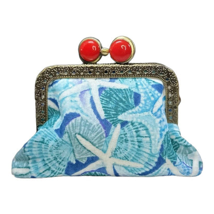 Mini Clutch Coin Purse - Sea Glass