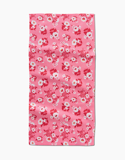 Geometry - Romance in Bloom Bar Towel