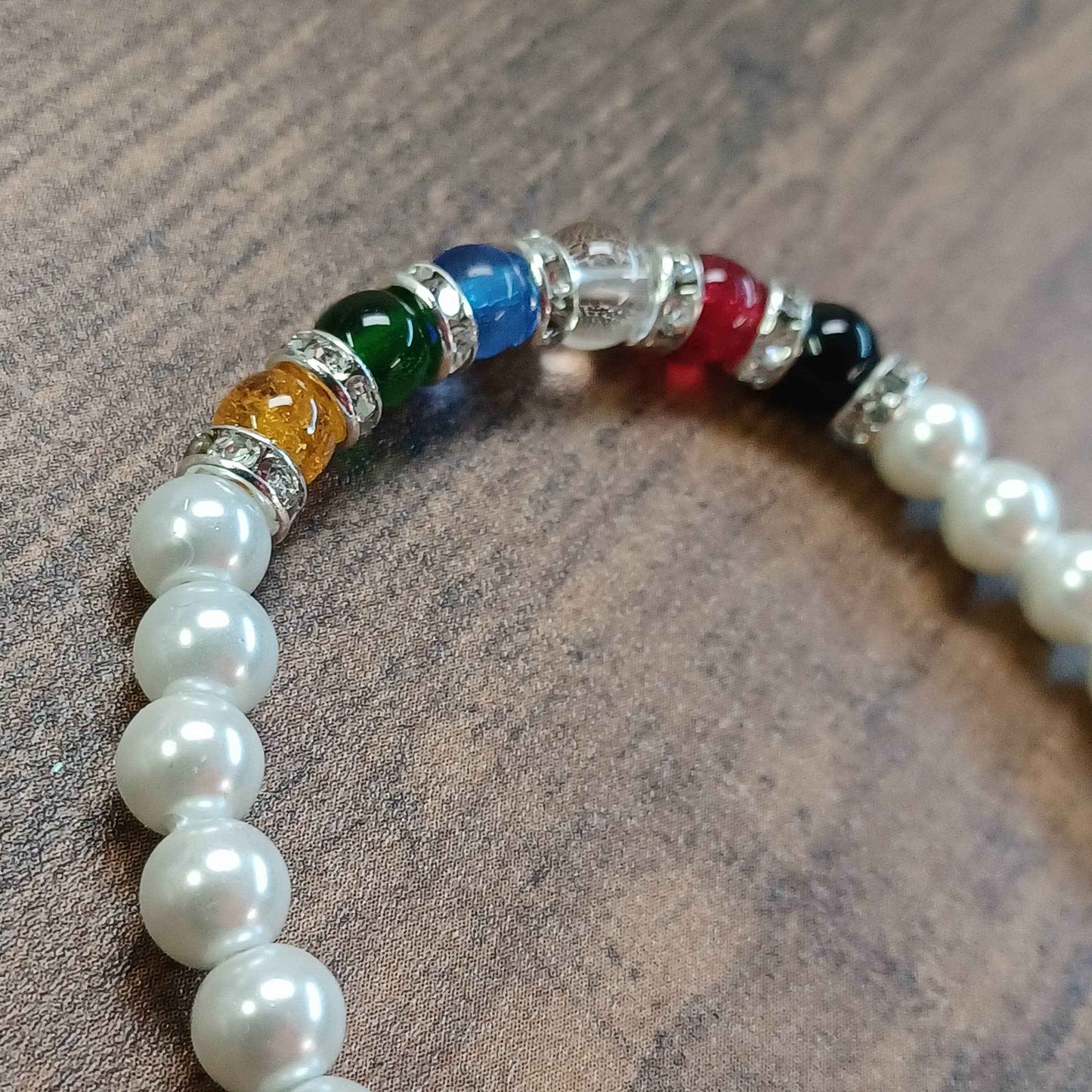Pearl Salvation Stretch Bracelet