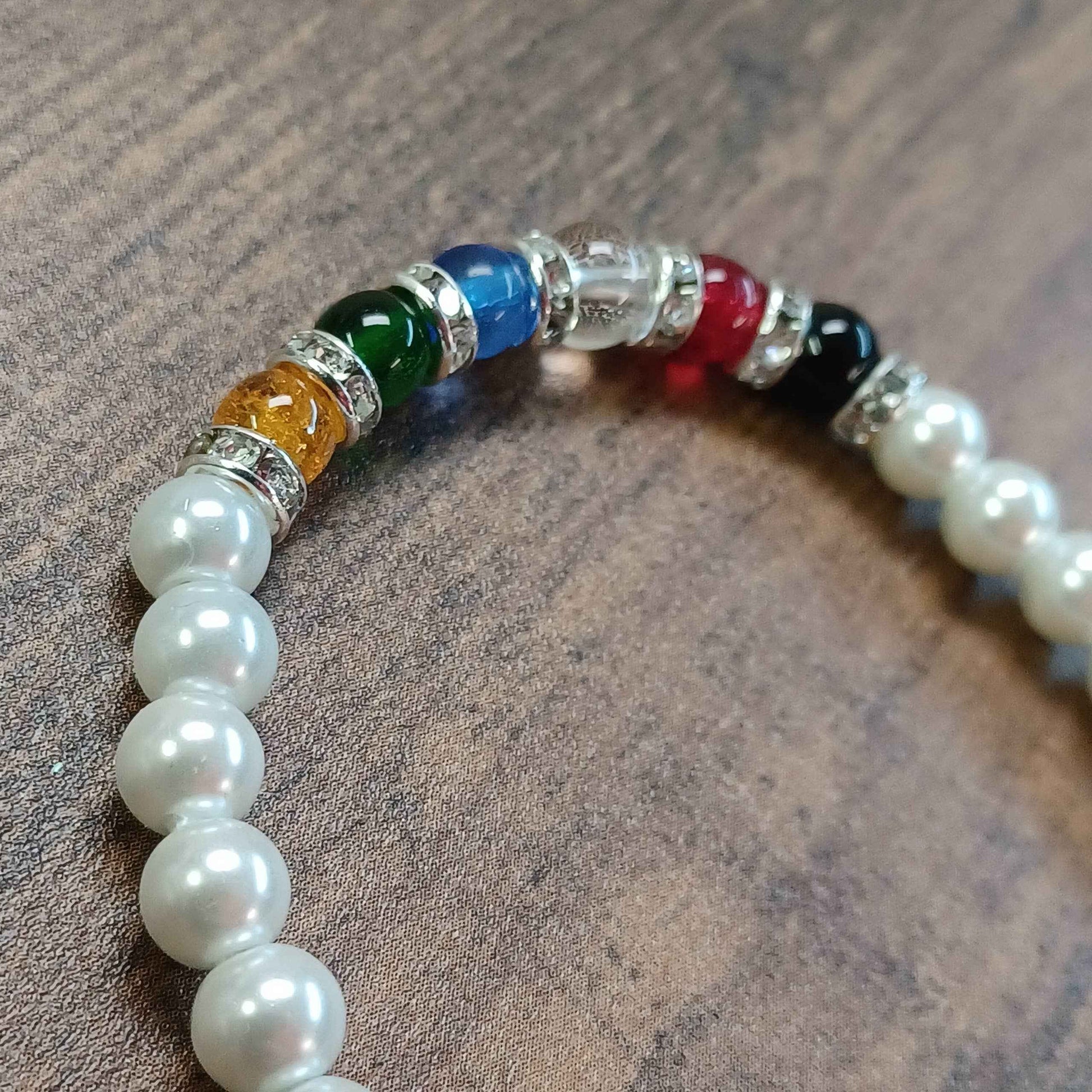 Pearl Salvation Stretch Bracelet