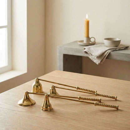 Gilded Candle Snuffers - Assortment of 4